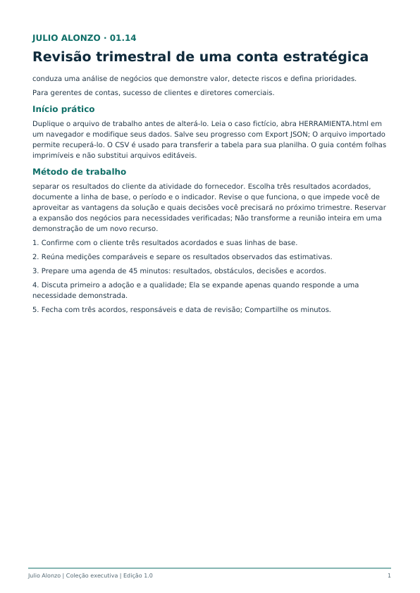 Portada real de Revisión trimestral de una cuenta estratégica, Product_ID 01.14