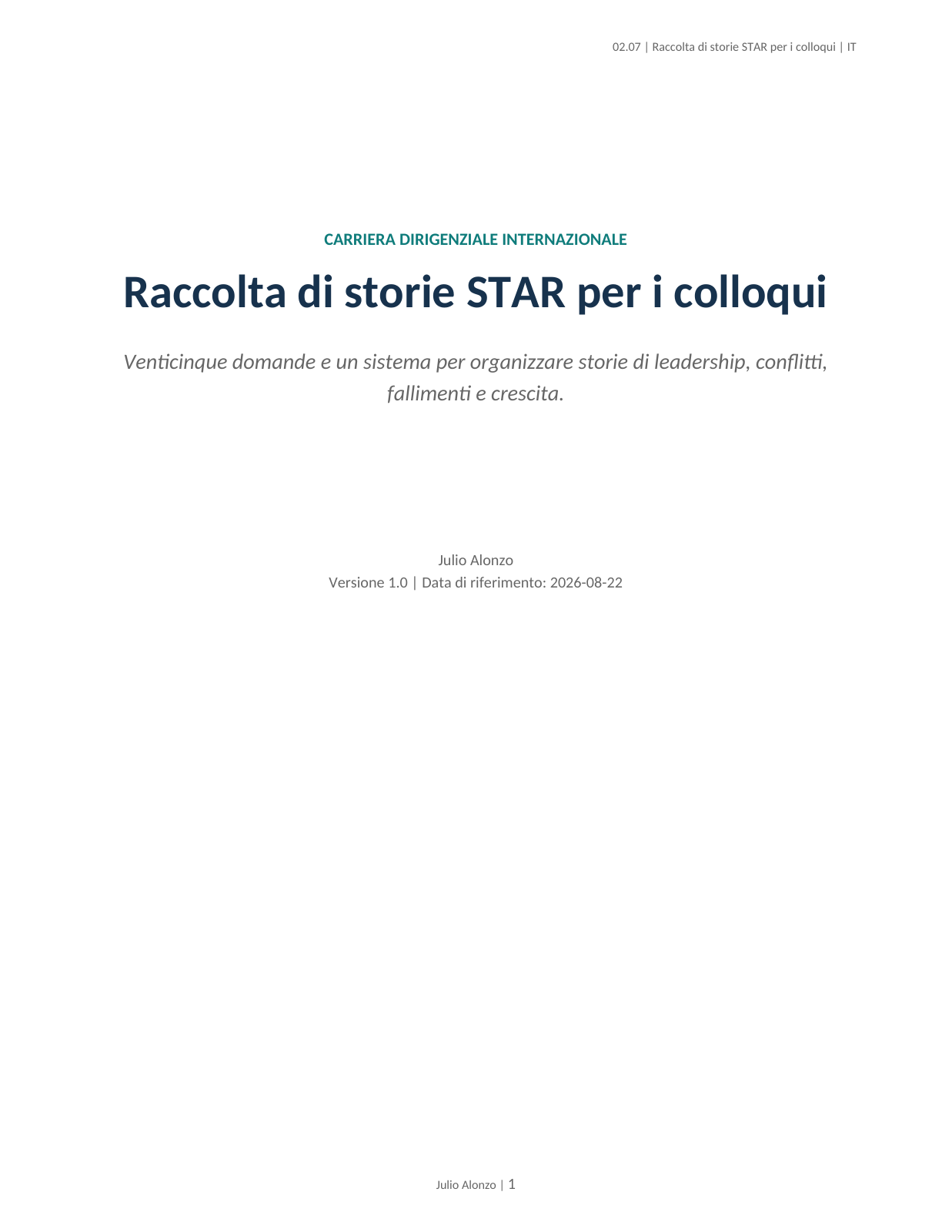 Portada real de Banco de historias STAR para entrevistas, Product_ID 02.07