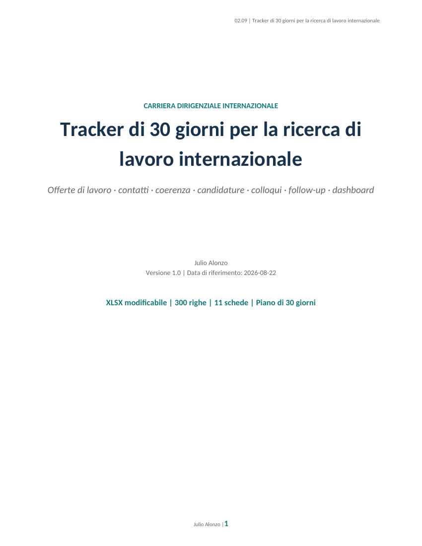 Portada real de Tracker de búsqueda internacional de 30 días, Product_ID 02.09