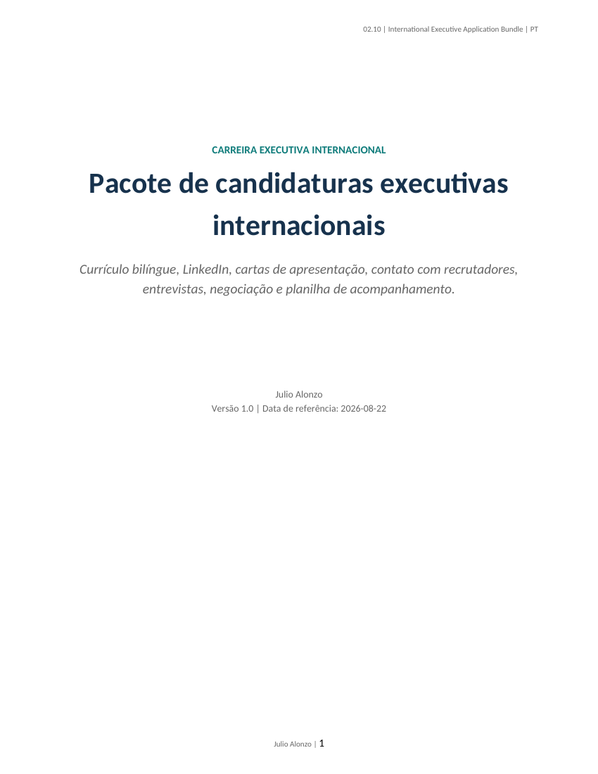 Portada real de International Executive Application Bundle, Product_ID 02.10