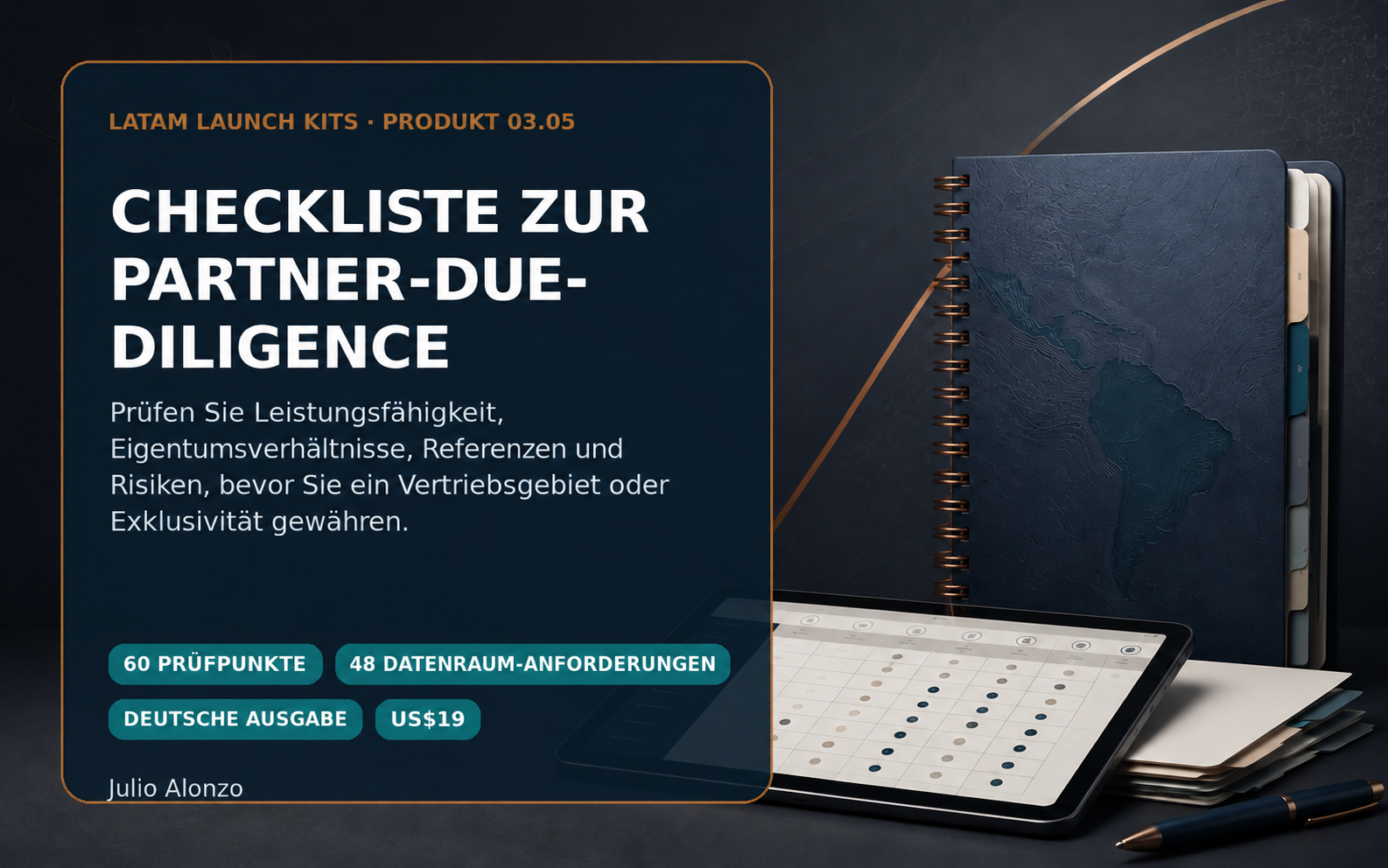 Portada real de Partner Due Diligence Checklist, Product_ID 03.05