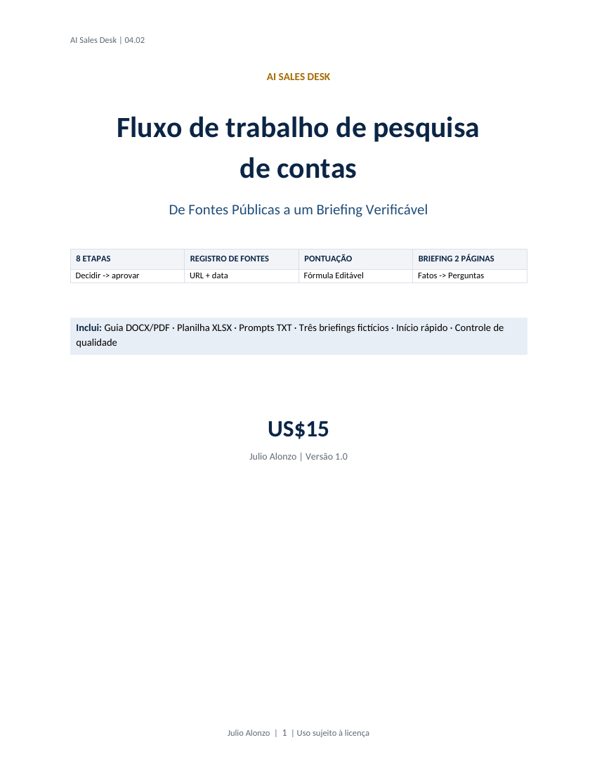 Portada real de Workflow de investigación de cuentas, Product_ID 04.02