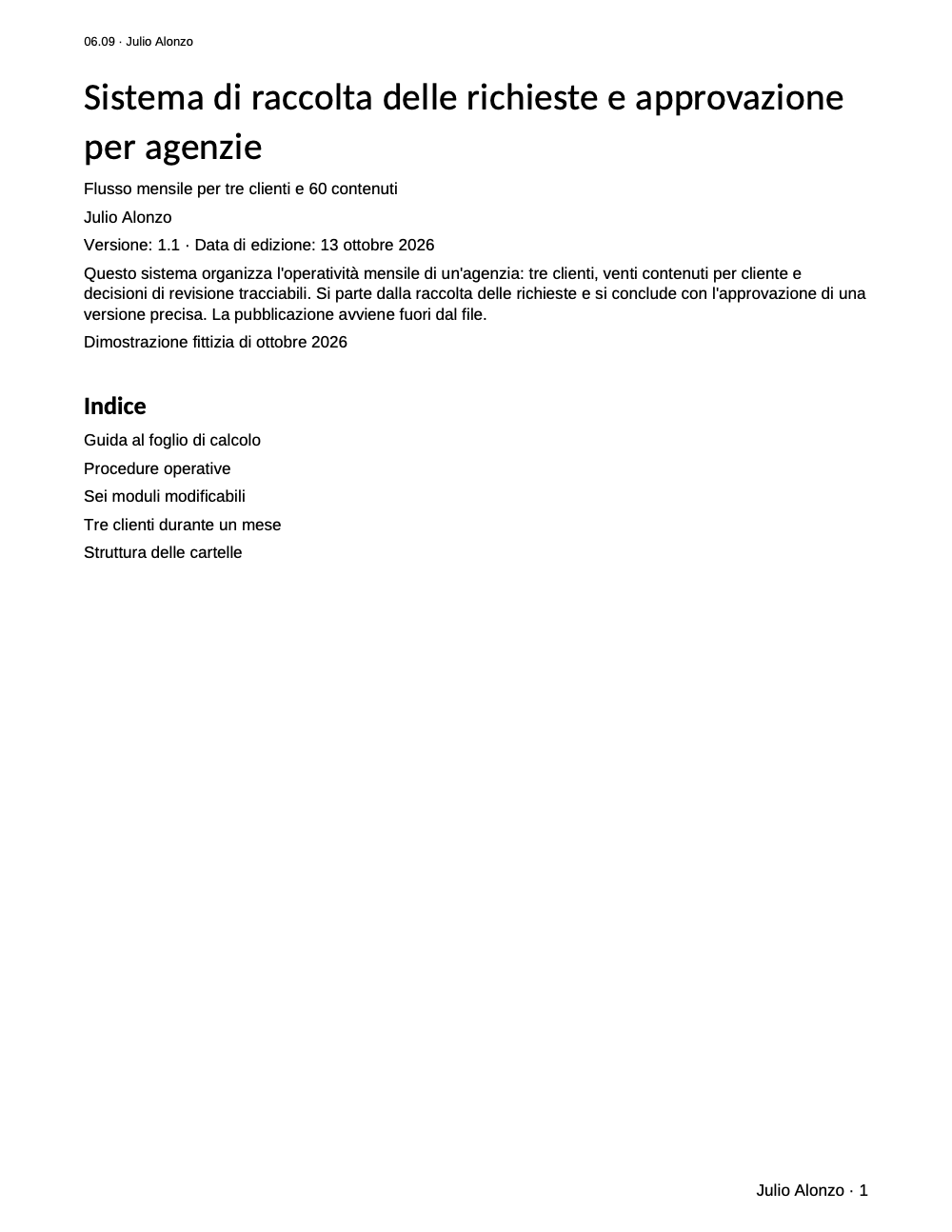 Portada real de Sistema de intake y aprobación para agencias, Product_ID 06.09