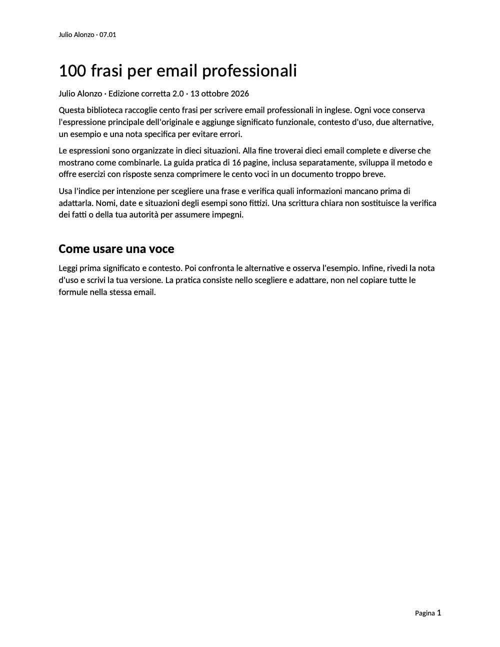 Portada real de 100 frases para correos profesionales, Product_ID 07.01